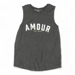 Spiritual Gangster Black Graphic Amour Muscle Tank
