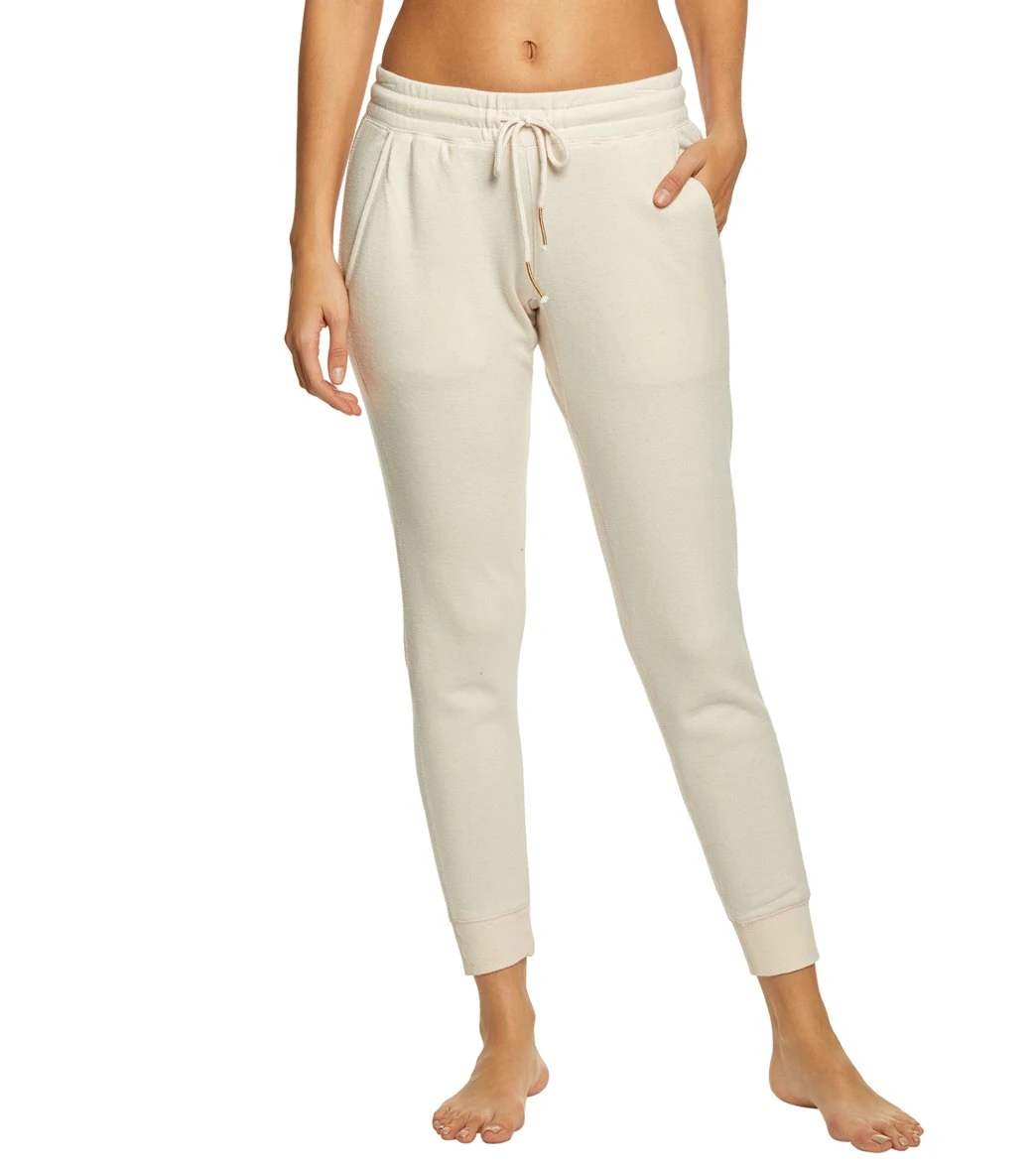 Spiritual Gangster Only Love Skinny Sweatpant Joggers Ballet Pink - Image 4