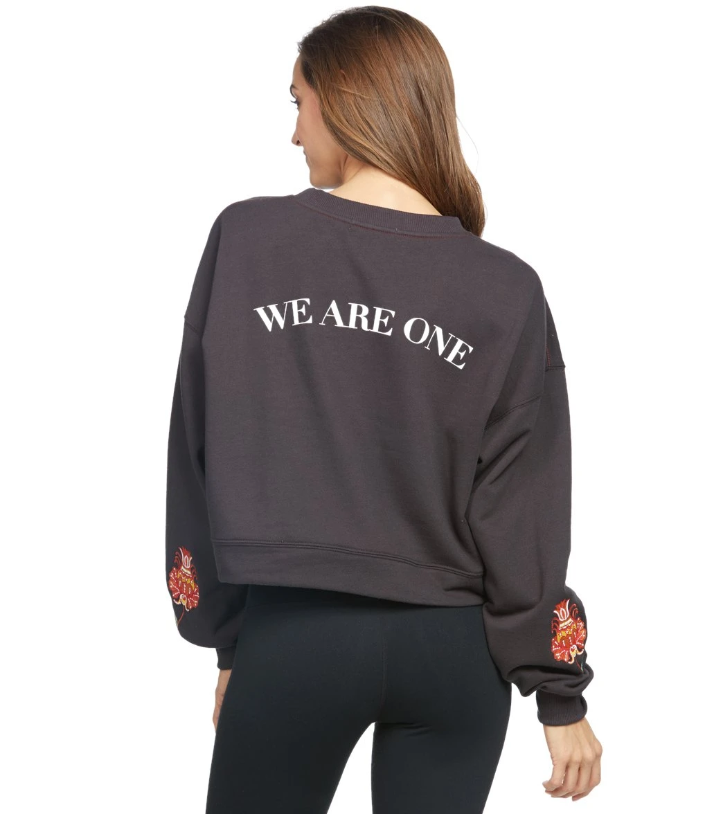 Spiritual Gangster We Billowed Crew Pullover Vintage Black - Image 5