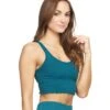Spiritual Gangster Amor Seamless Crop Tank Spruce