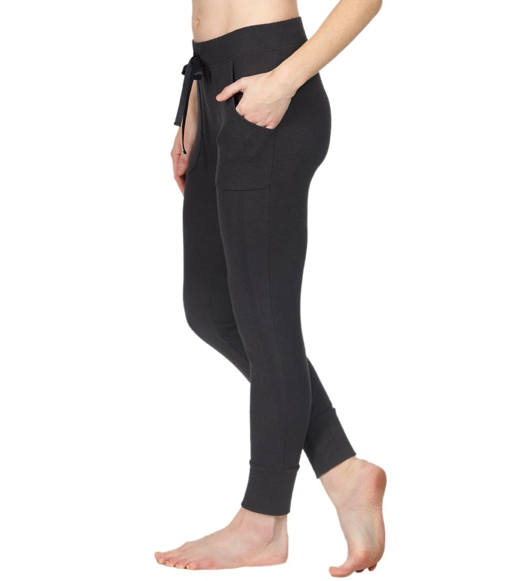 Spiritual Gangster Hacci Tapered Jogger Vintage Black - Image 4