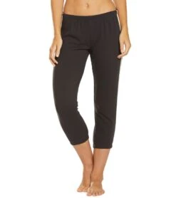 Spiritual Gangster Stripe Perfect Sweatpant Joggers Vintage Black