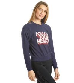 Spiritual Gangster Follow Malibu Crew Neck Pullover Night