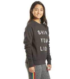 Spiritual Gangster Light Classic Crew Sweatshirt Vintage Black