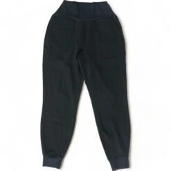 Spiritual Gangster Black Solid Performance Joggers Pants