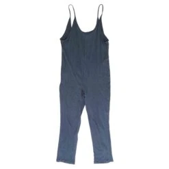 Spiritual Gangster Navy Solid Knotty Jumpsuit