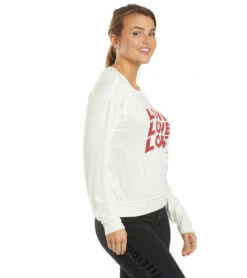 Spiritual Gangster Love Crew Neck Savasana Stone