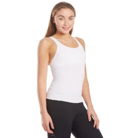 Spiritual Gangster Amor Yoga Tank White