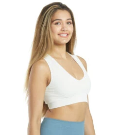 Spiritual Gangster Ribbed Metta Plunge Yoga Brami Stone