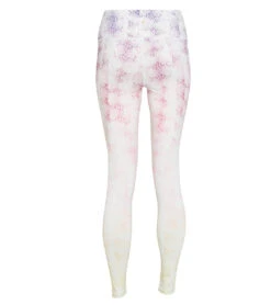 Spiritual Gangster Essential High Waisted Yoga Leggings Sunset Snake Print