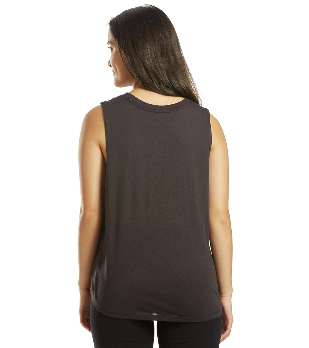 Spiritual Gangster Stars Muscle Yoga Tank - Image 3