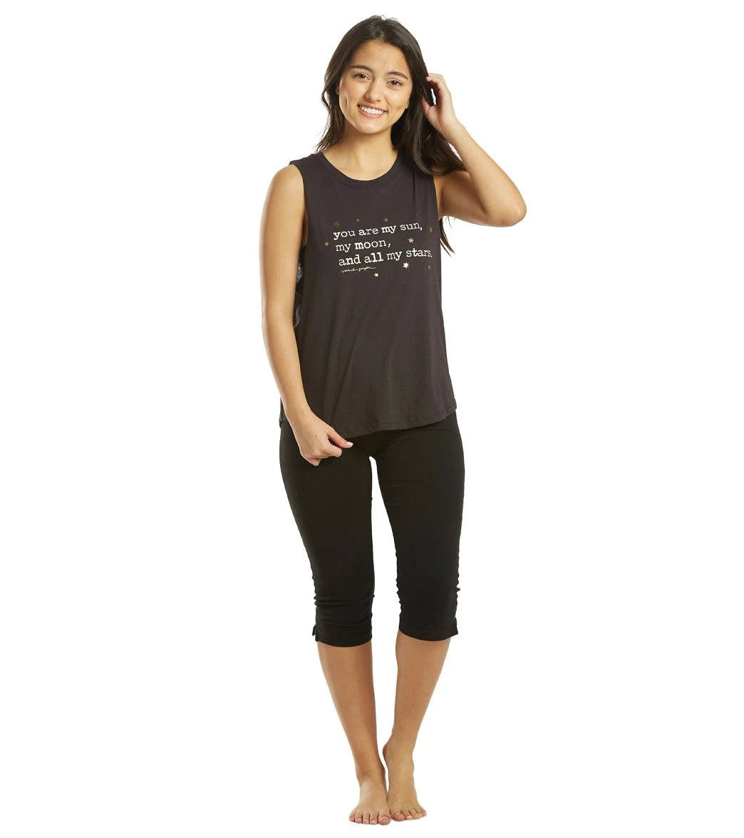 Spiritual Gangster Stars Muscle Yoga Tank - Image 4