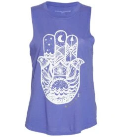 Spiritual Gangster Hamsa Muscle Yoga Tank