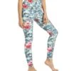Spiritual Gangster Essential High Waisted Yoga Leggings Tropical Camo Print