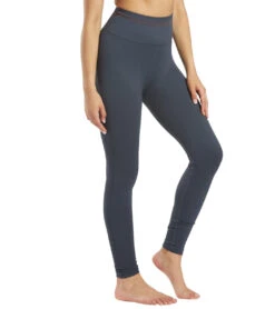Spiritual Gangster Ananda Lurex Leggings Slate