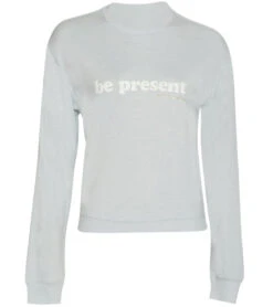 Spiritual Gangster Present Crew Neck Savasana Pullover