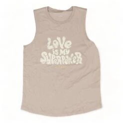 Spiritual Gangster Lavender Graphic Tank