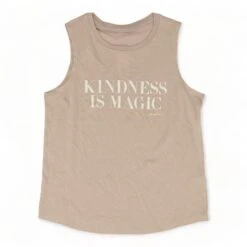 Spiritual Gangster Lavender Graphic Kindness Muscle Tank