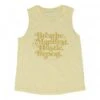 Spiritual Gangster Yellow Graphic Manifest Muscle Tank