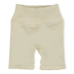 Spiritual Gangster Beige Solid Active Shorts
