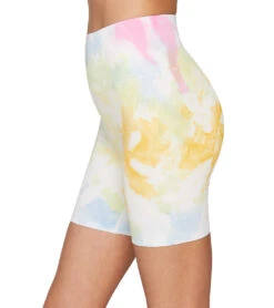 Spiritual Gangster Biker Shorts Sunny Daze Swirl