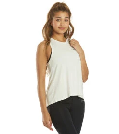 Spiritual Gangster Dream Tie Back Tank Stone