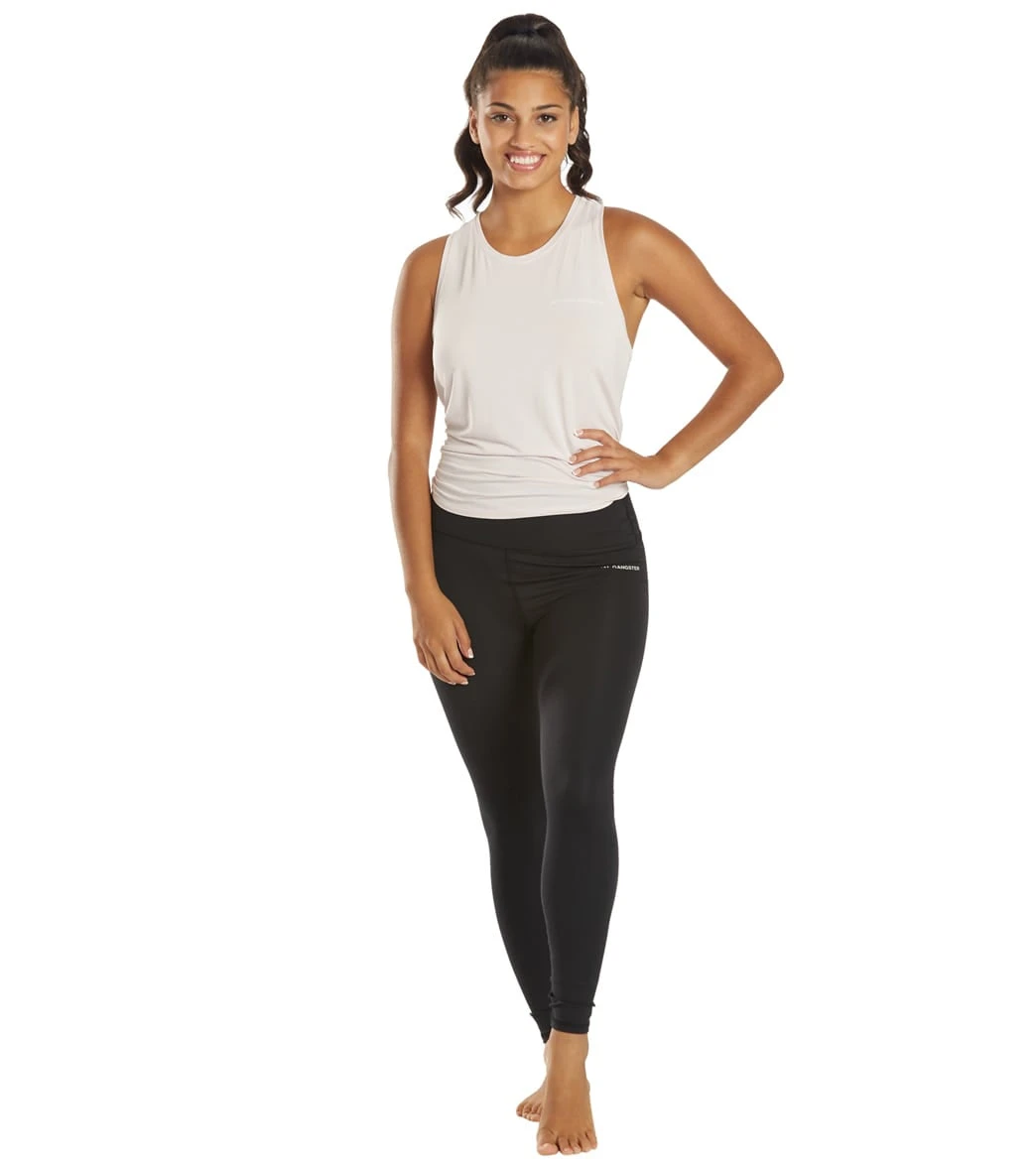 Spiritual Gangster Dream Tie Back Tank Quartz - Image 3