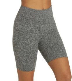 Spiritual Gangster Biker Short Heather Grey