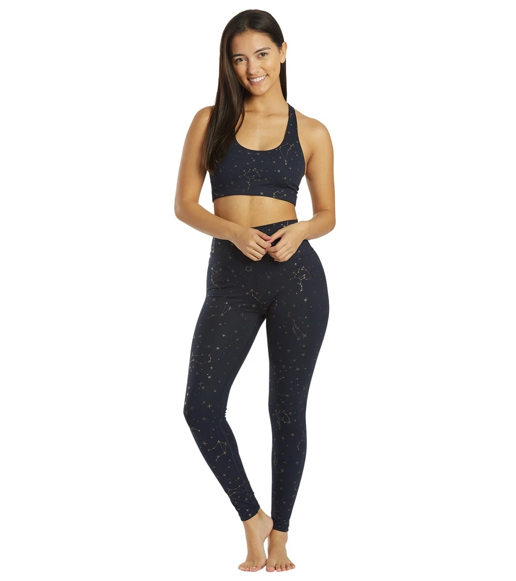 Spiritual Gangster Verve Sports Bra Sapphire Zodiac Shimmer - Image 3