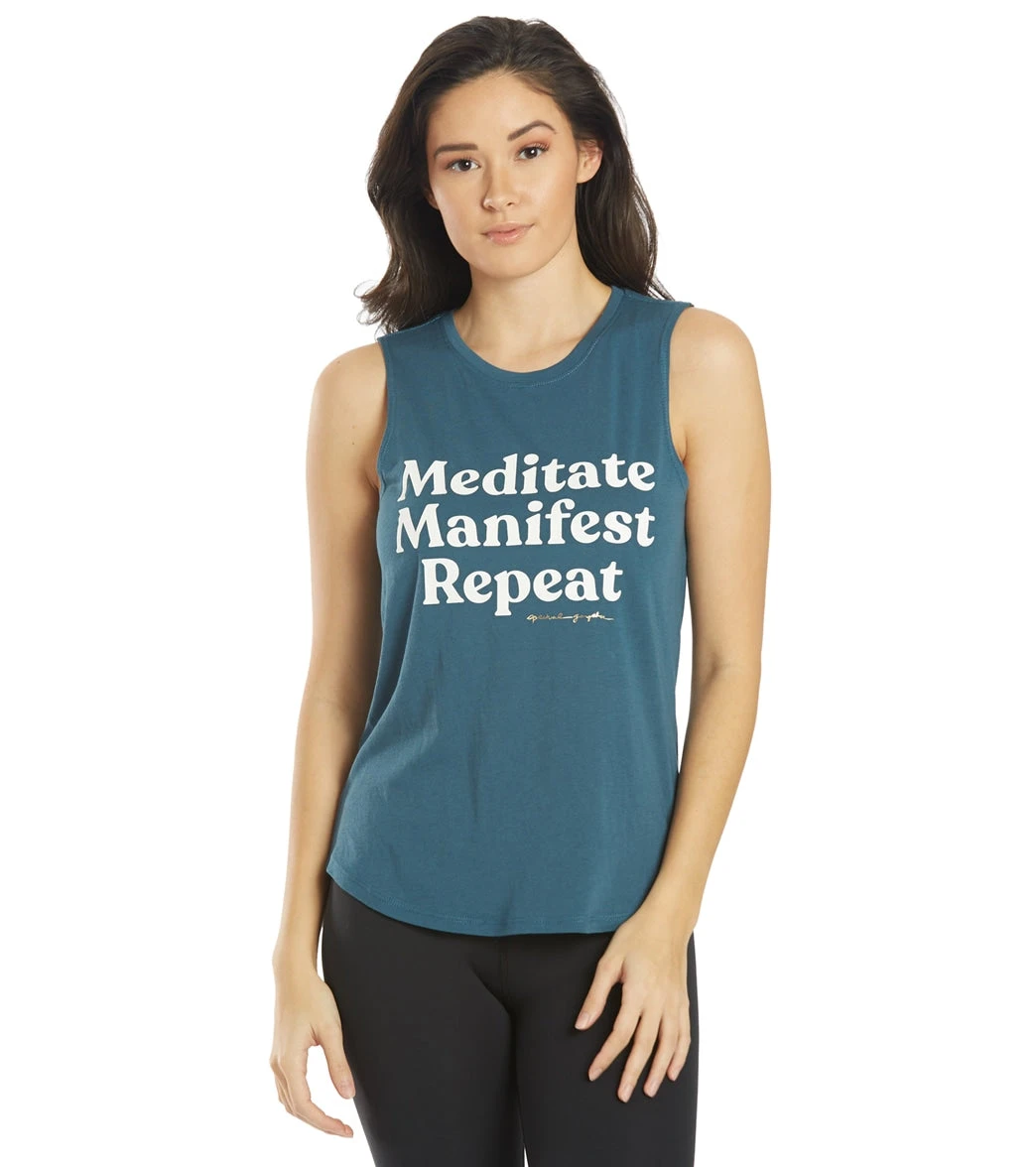 Spiritual Gangster Meditate Muscle Tank - Image 6