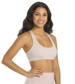 Spiritual Gangster Studio Sports Bra Clean Rose Quartz