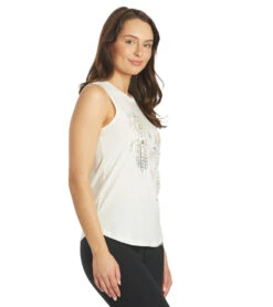 Spiritual Gangster Hands Muscle Tank Stone