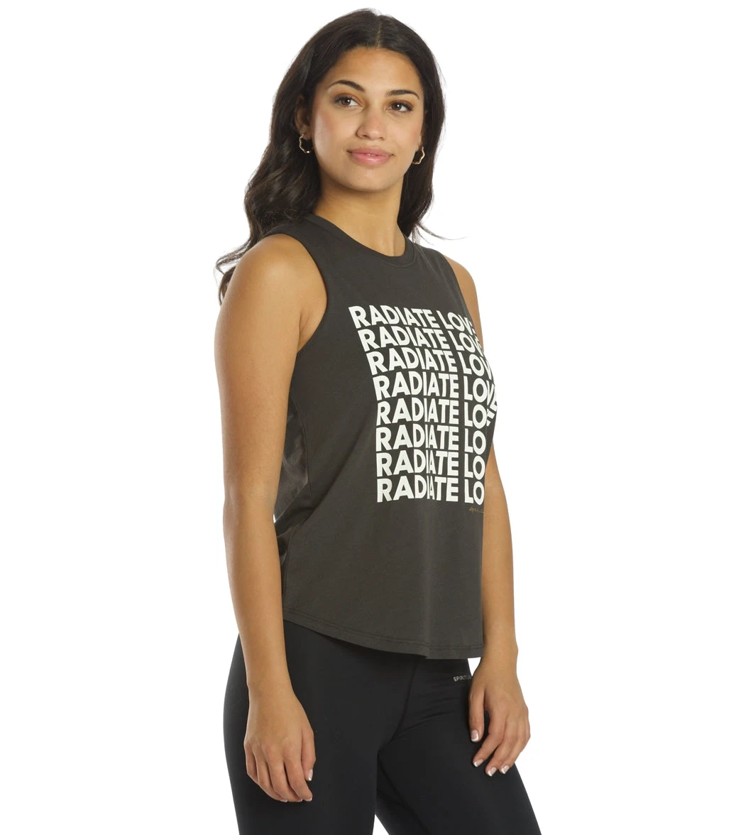 Spiritual Gangster Radiate Love Muscle Tank - Image 2