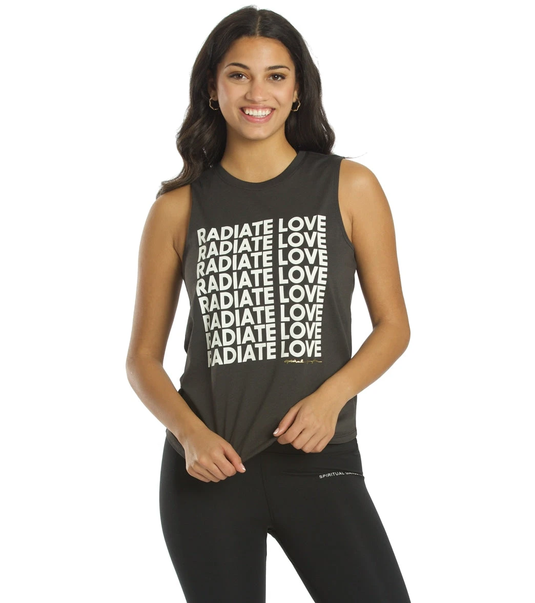 Spiritual Gangster Radiate Love Muscle Tank - Image 6