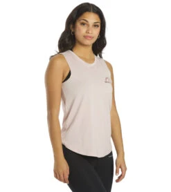 Spiritual Gangster Gratitude Muscle Tank Quartz