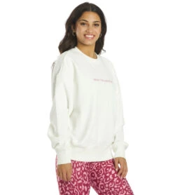 Spiritual Gangster Universe Relaxed Crewneck Pullover Stone