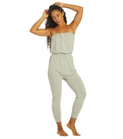 Spiritual Gangster Harem Jumpsuit Heather Grey