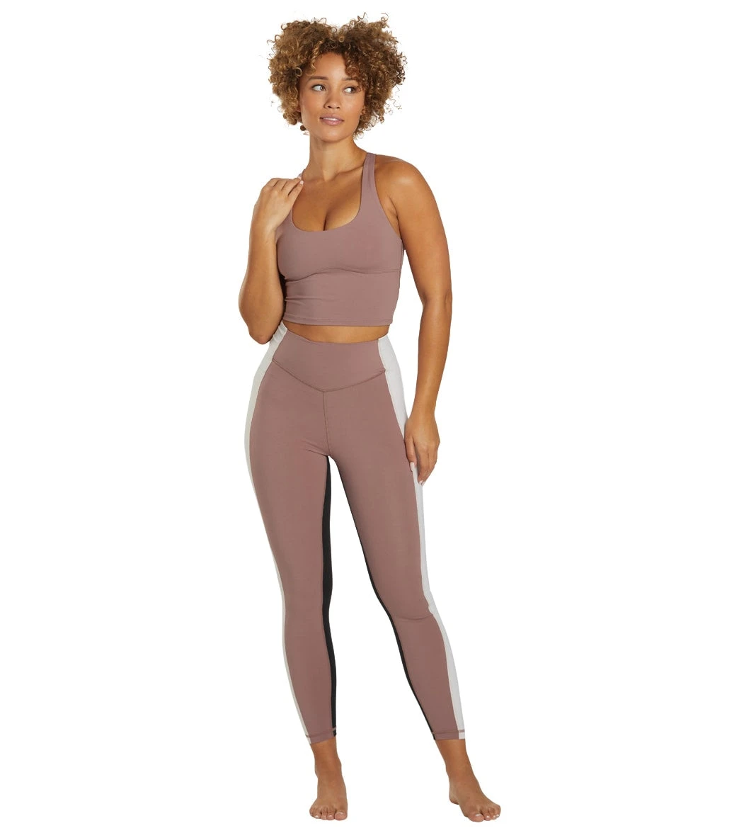 Spiritual Gangster Embody Dream Tech Eco Jersey Legging Rich Mauve - Image 3