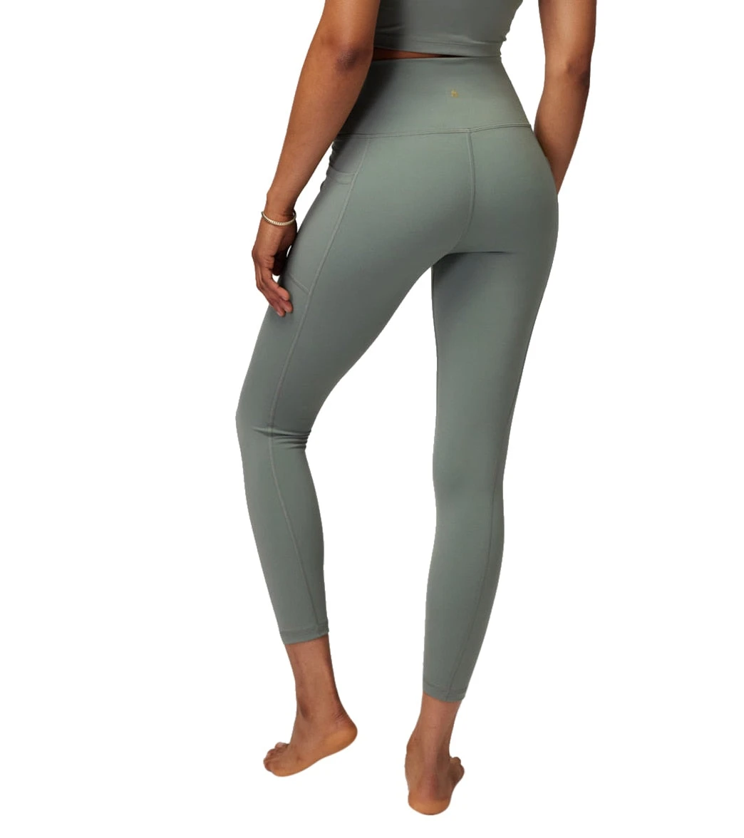 Spiritual Gangster Nova Dream Tech Eco Jersey 7/8 Legging Agave - Image 2