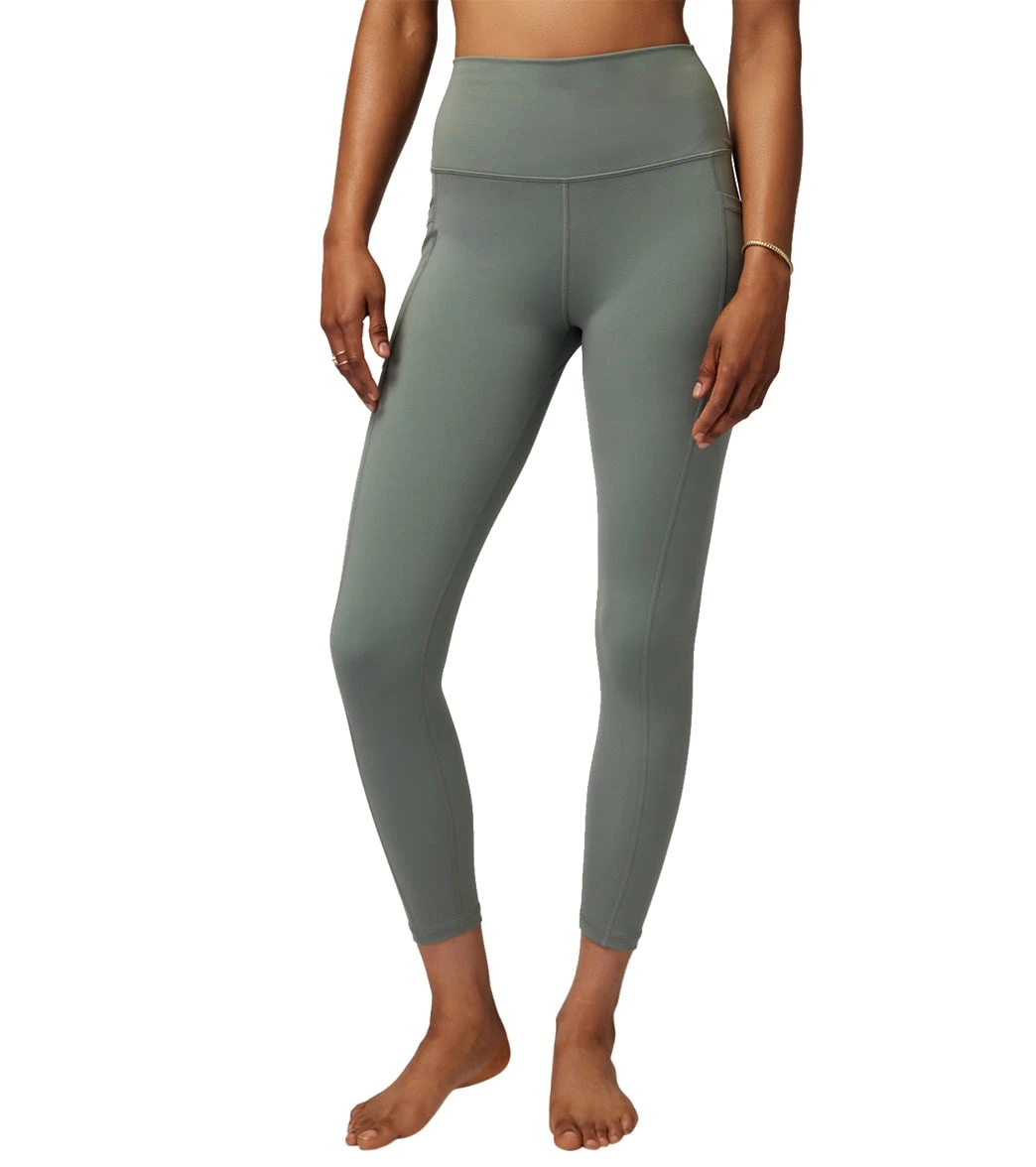 Spiritual Gangster Nova Dream Tech Eco Jersey 7/8 Legging Agave - Image 4