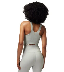 Spiritual Gangster Amor Crop Tank Sage