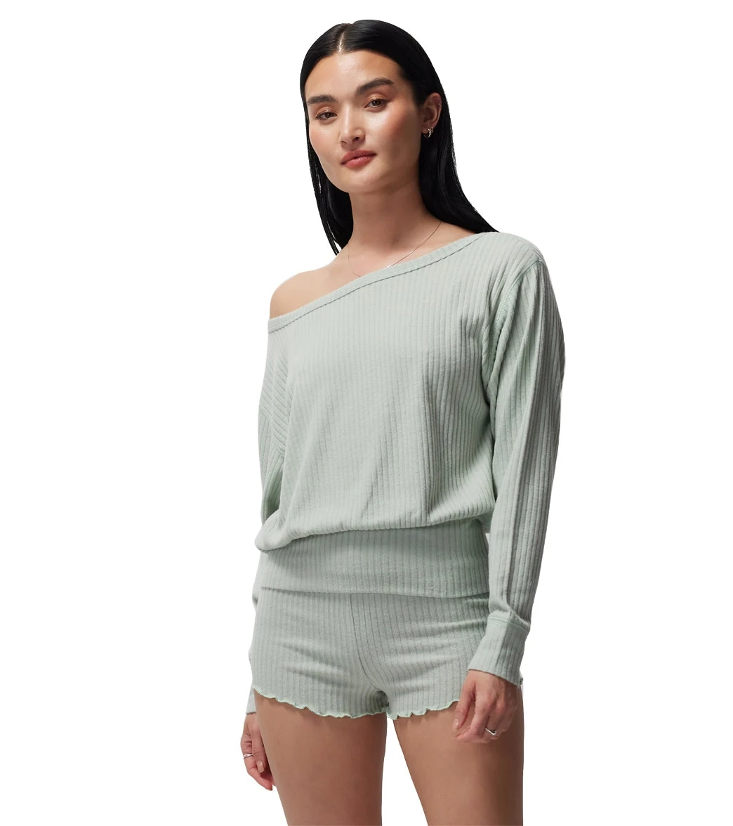 Spiritual Gangster Ballet Rib Banded Hem Vida - Image 3