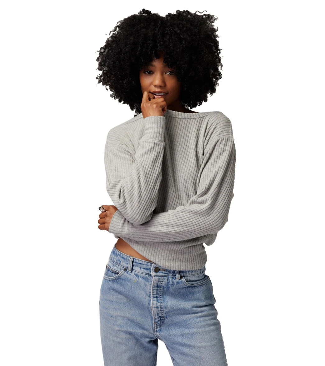 Spiritual Gangster Ballet Rib Banded Hem Vida - Image 13