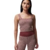 Spiritual Gangster Athena Seamless Jacquard Crop