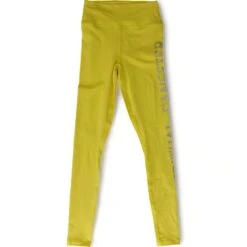 Spiritual Gangster Neon Yellow Graphic Essential Leggings