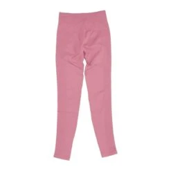 Spiritual Gangster Pink Solid Icon Leggings