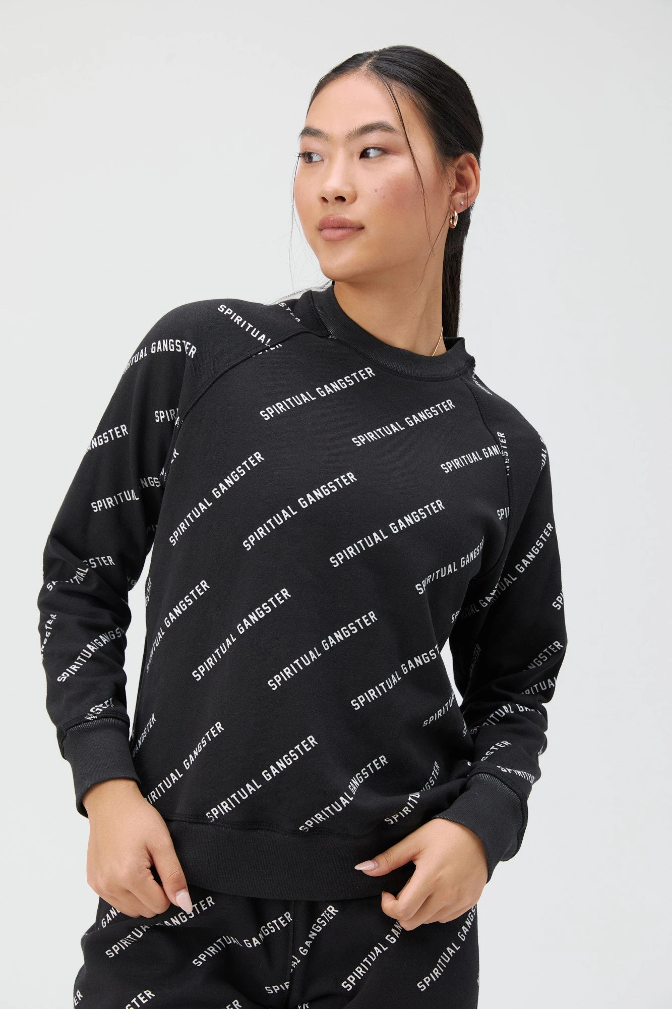 Spiritual Gangster Logo Old School Sweatshirt