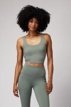 Spiritual Gangster Indie Dream Tech Crop Tank