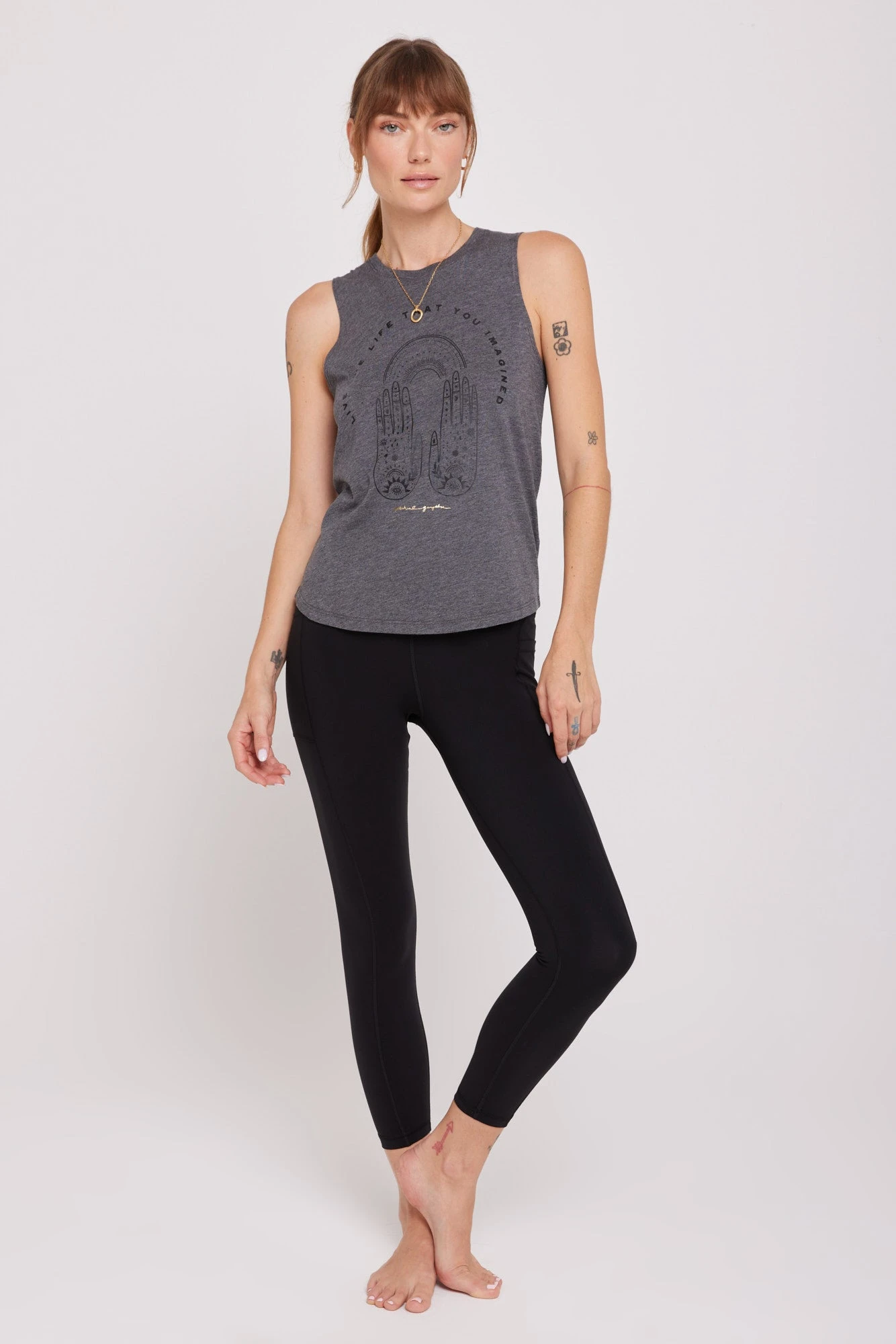 Spiritual Gangster Live The Life Muscle Tank - Image 4