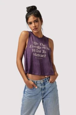 Spiritual Gangster Be The Energy Crop Tank